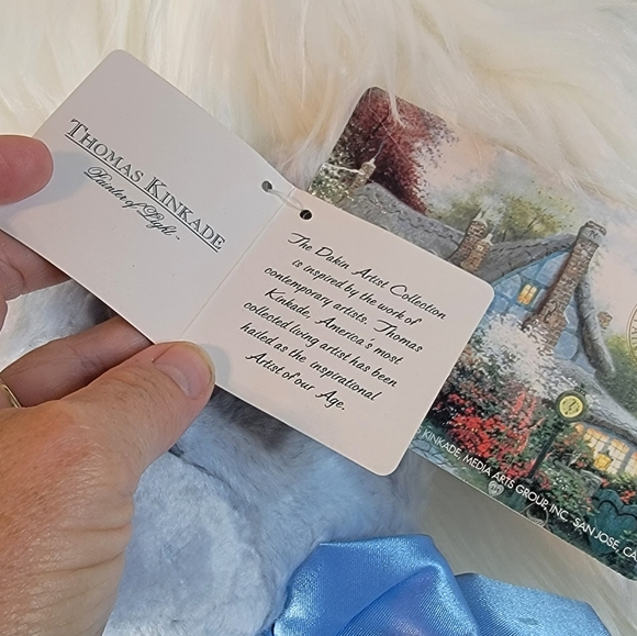 Vintage Thomas Kinkade Bean Bag Bear - Picture 7 of 16